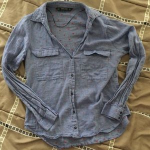 Zara button down size xs